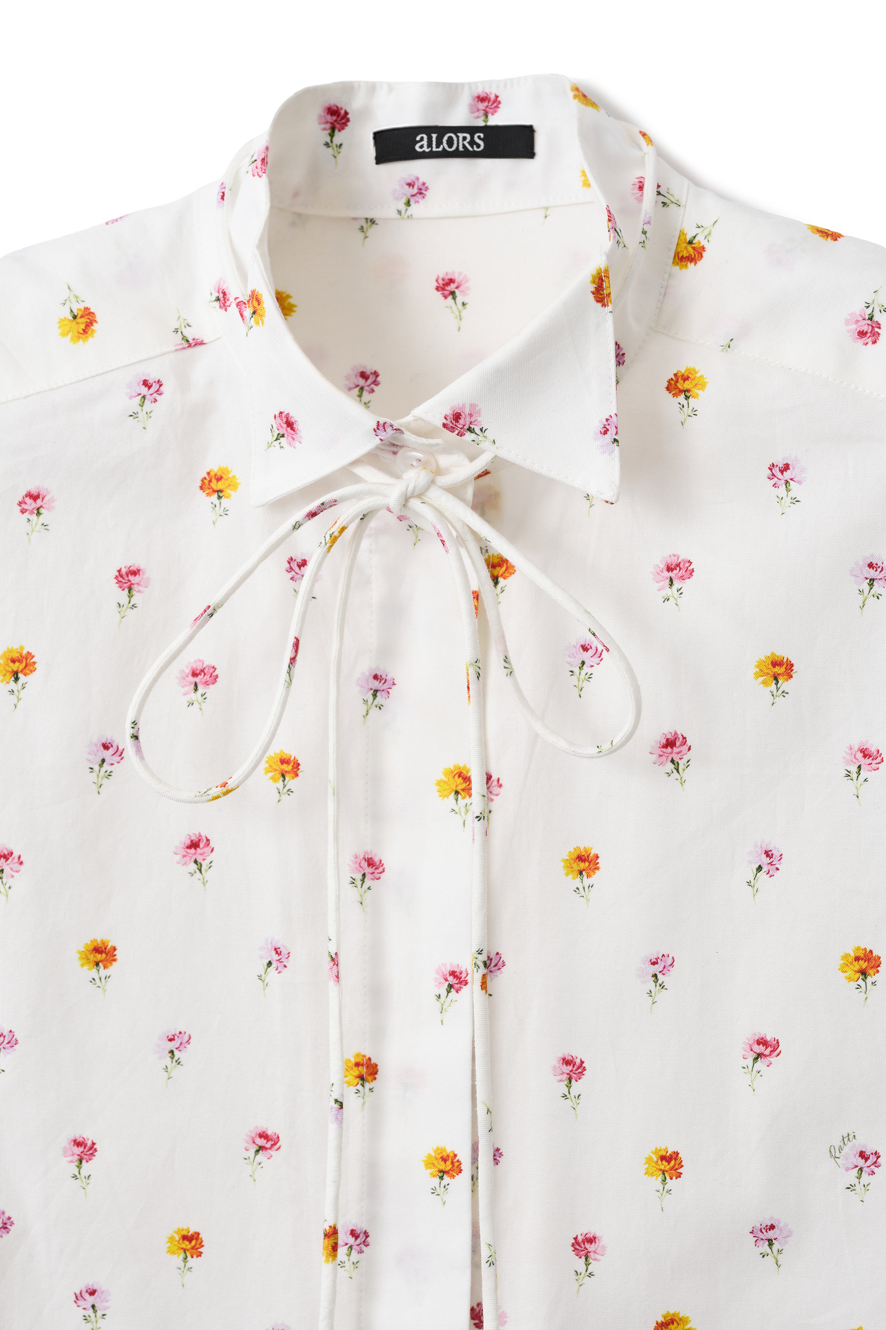 シャツ/ブラウス(半袖/袖なし) alors aLORS(アロー)｜Chemise Floraison ブラウス/プリント の通販