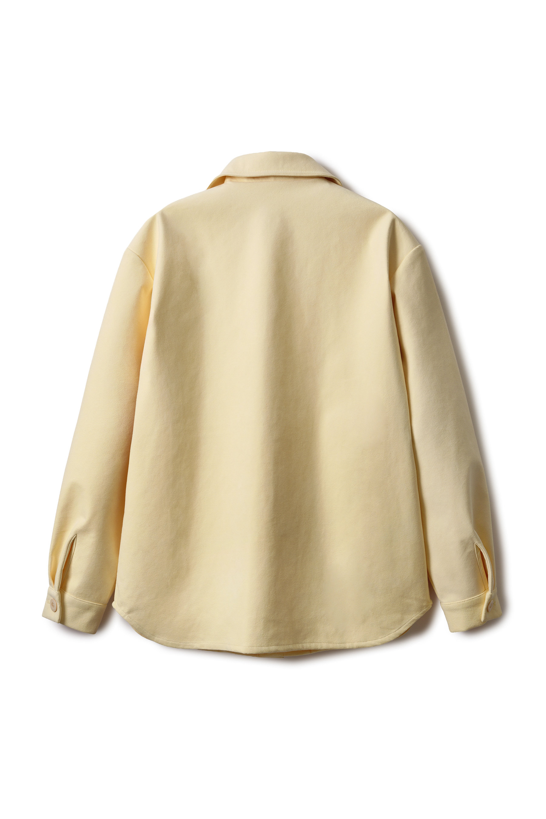 aLORS(アロー)｜Veste en Alcantara ジャケット/イエロー の通販