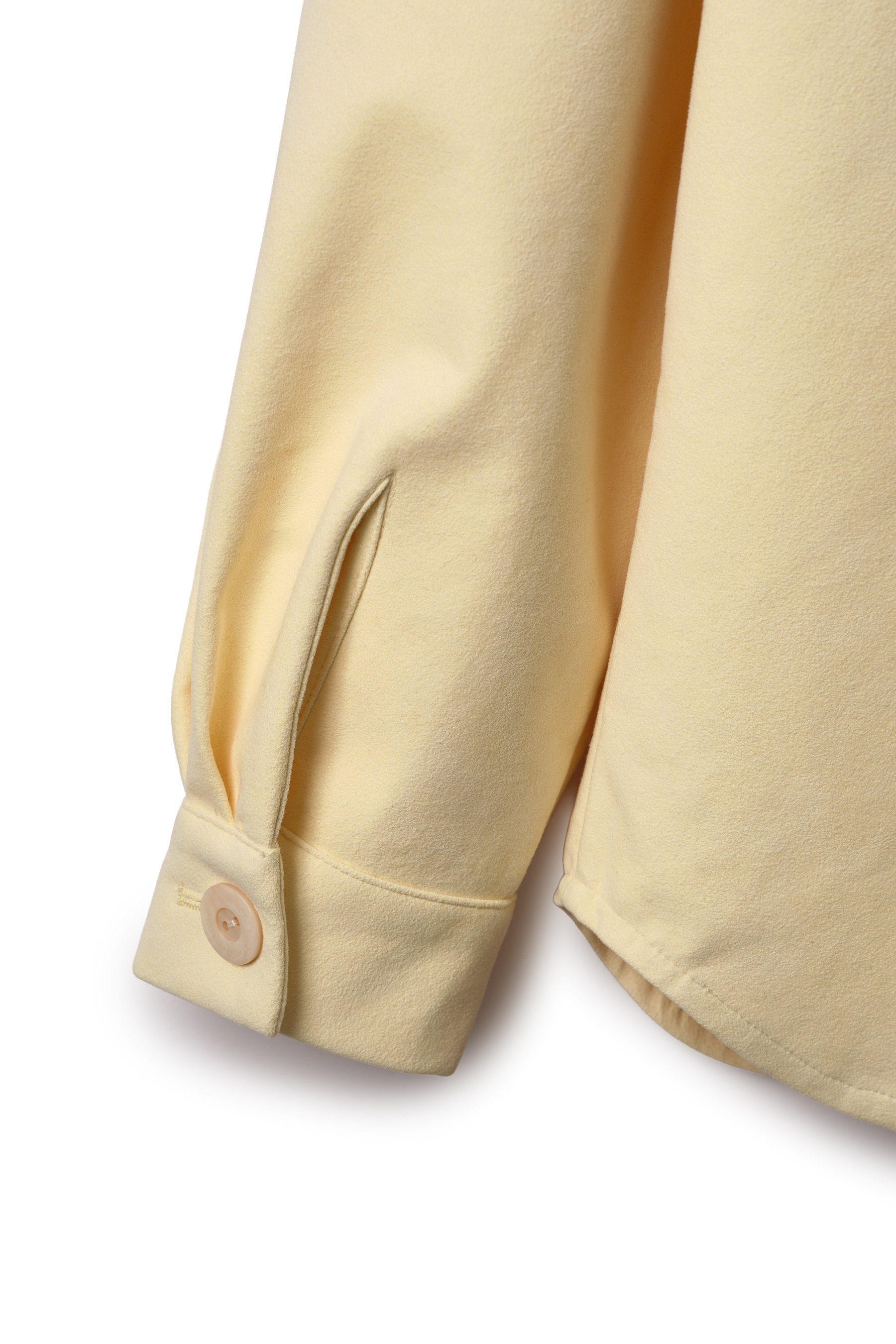 aLORS(アロー)｜Veste en Alcantara ジャケット/イエロー の通販