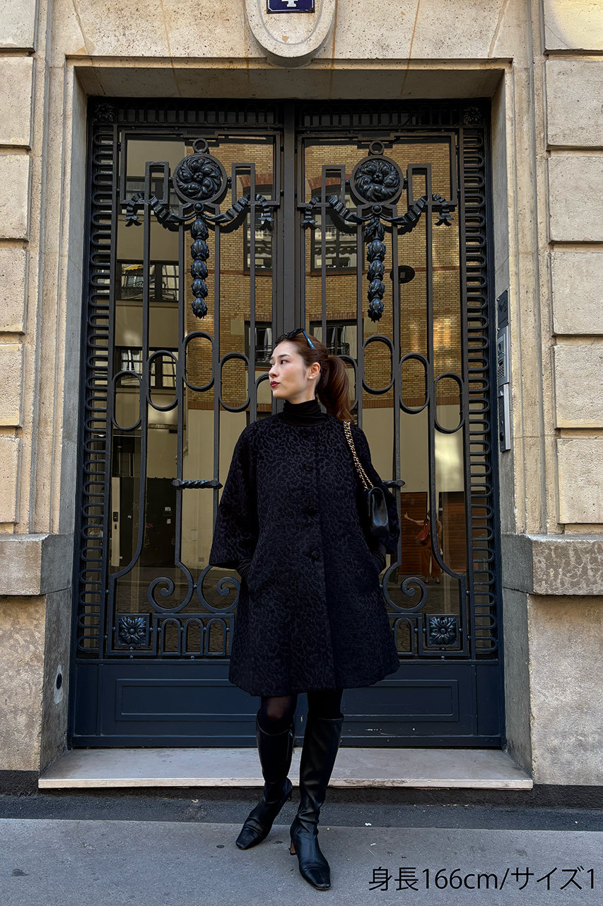 aLORS(アロー)｜【予約販売】Manteau Amari コート/ブラック の通販