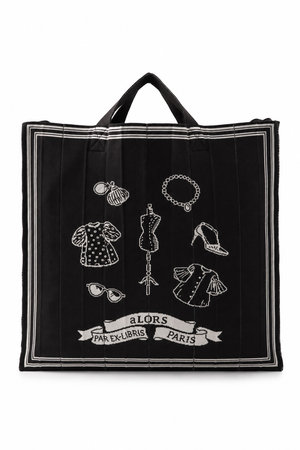 アロー/aLORSの【予約販売】Sac en maille Ex-libris Paris x aLORS  - une collaboration d’exception