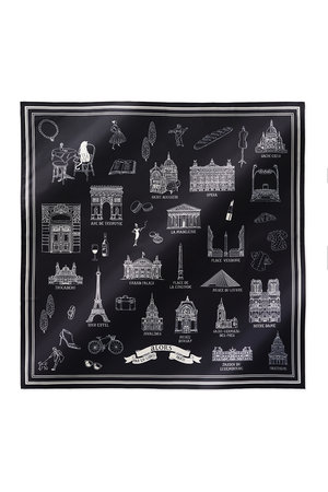 アロー/aLORSの【予約販売】Foulard Ex-libris Paris x aLORS - une collaboration d’exception(140100/140103)