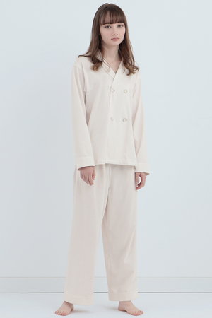 フートウキョウ/Foo Tokyoの【ボトムス】ロイヤル オーガニックコットン ダブルボタン パジャマ(512000/512002)
