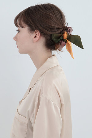 フートウキョウ/Foo Tokyoのウォータカラー シルクリボンシュシュ　2WAYタイプ(140300/140305)