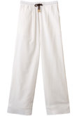 【ボトムス】和紙コットンシアーパンツ ホワイト