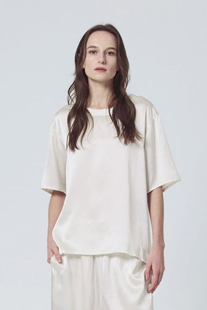 フートウキョウ/Foo Tokyoの【UNISEX】Silk Satin Pullover(110400/110402)