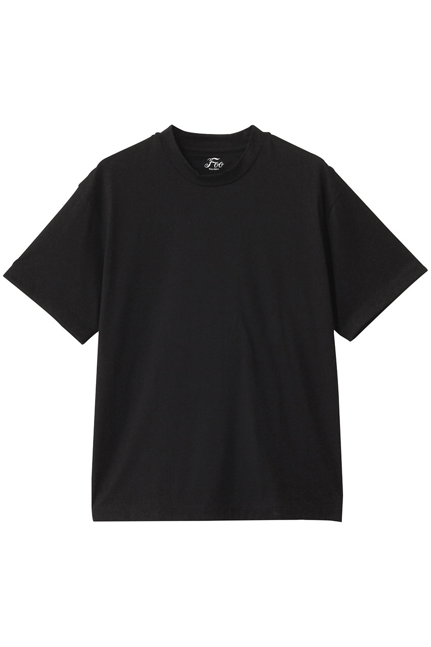 Foo Tokyo 【Women's】Silk Cotton Tshirt (ブラック, M) フートウキョウ ELLE SHOP Foo Tokyo 【Women's】Silk Cotton Tshirt (ブラック, M) フートウキョウ ELLE SHOP
