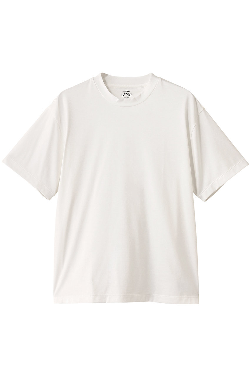 Foo Tokyo 【Women's】Silk Cotton Tshirt (ホワイト, M) フートウキョウ ELLE SHOP Foo Tokyo 【Women's】Silk Cotton Tshirt (ホワイト, M) フートウキョウ ELLE SHOP