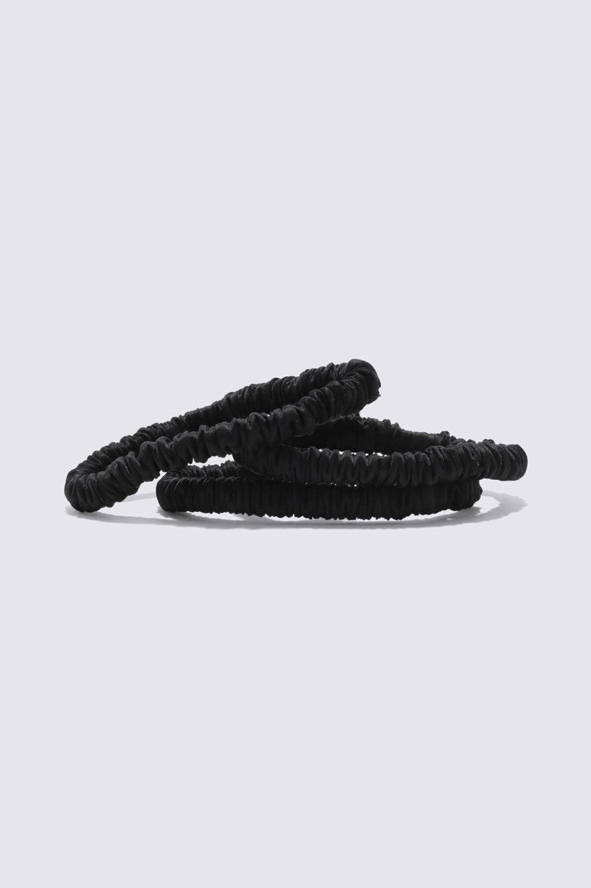 Foo Tokyo シルクシュシュゴムセット (ブラック, F) フートウキョウ ELLE SHOP