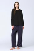 【ウィメンズ】シルクコットンロングスリーブTシャツ