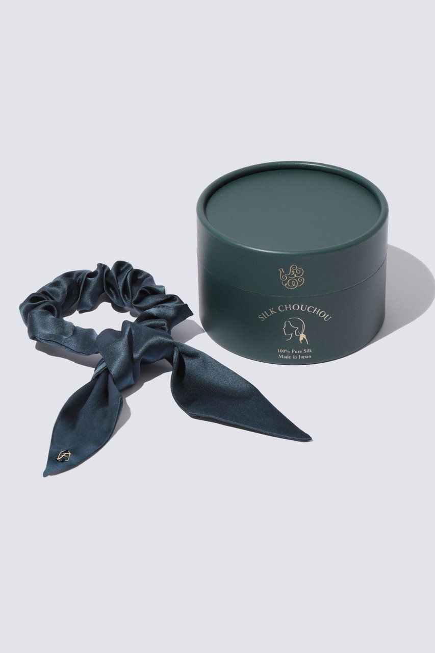 フートウキョウ/Foo Tokyoのシルクリボンシュシュ 2WAYタイプ(エレガントネイビー/26S99CHPWF903)