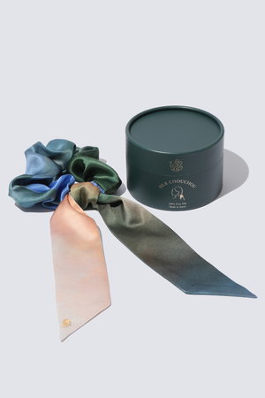 フートウキョウ/Foo Tokyoのウォータカラーシルクリボンシュシュ 2WAYタイプ(140300/140305)