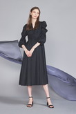 Sheer Check Jacquardドレス