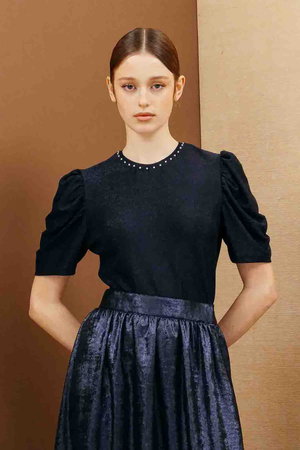 コルコバード/CORCOVADOのシャイニージャージートップス(110100/110102)