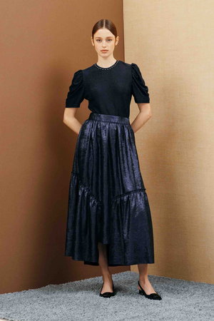 コルコバード/CORCOVADOのシャイニーギャザースカート(110700/110702)