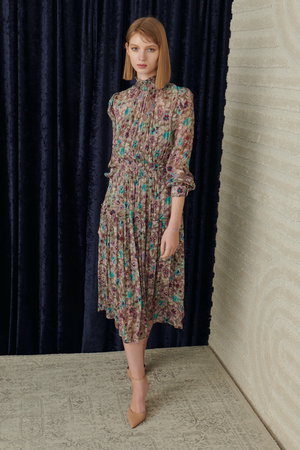 コルコバード/CORCOVADOのフレグランスガーデンプリントドレス(110500/110502)