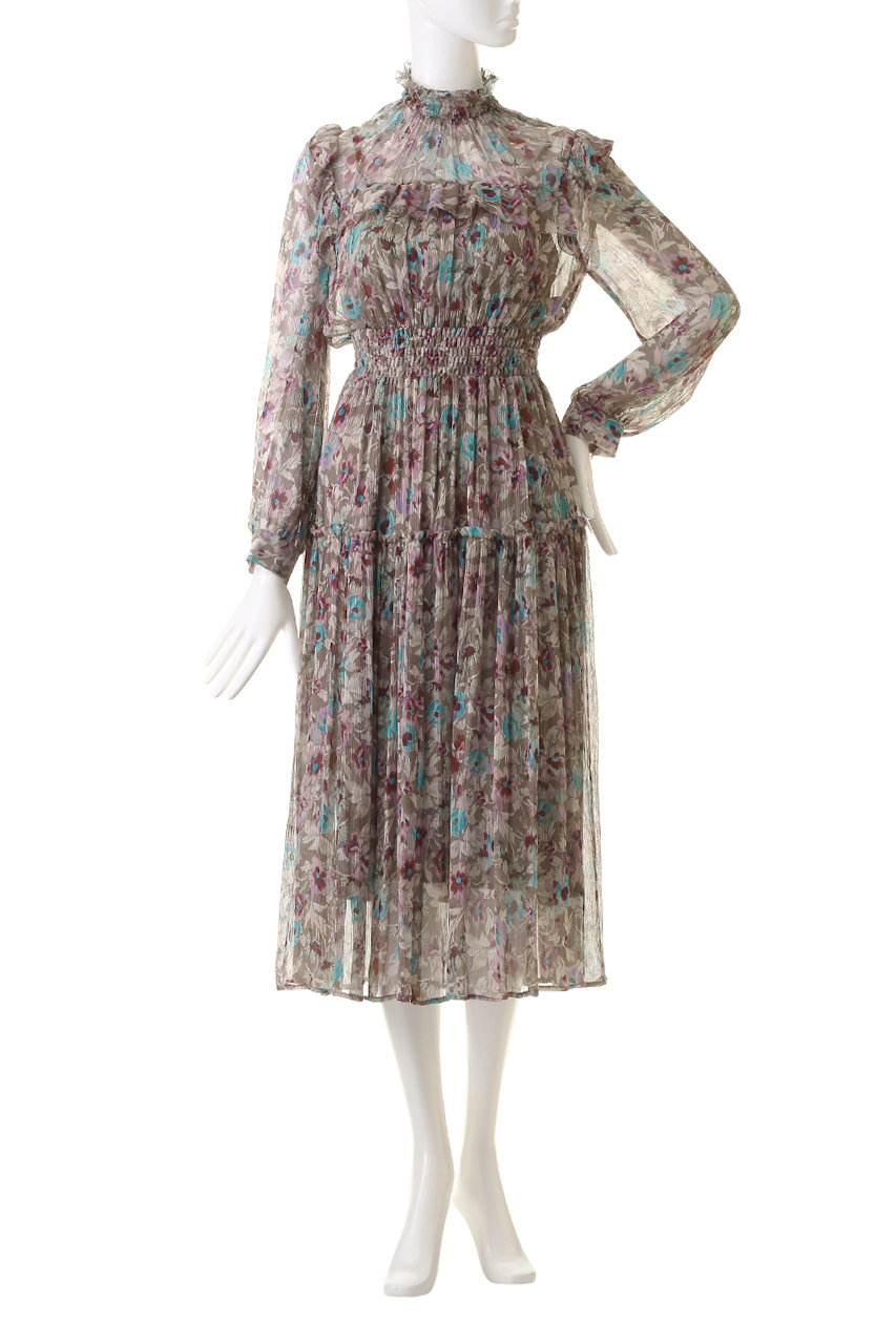 CORCOVADO(コルコバード)｜フレグランスガーデンプリントドレス/シダー