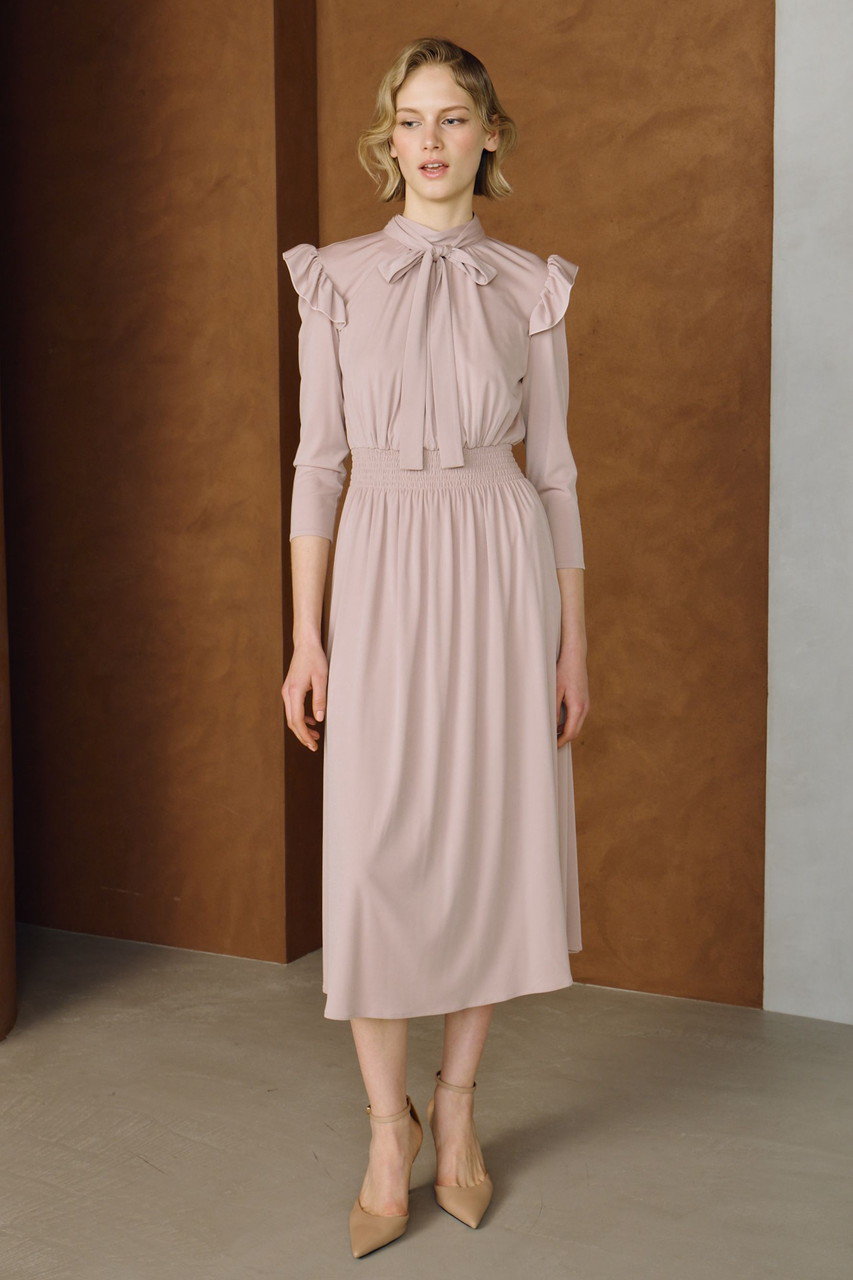 CORCOVADO(コルコバード)｜マイルドドライスムースボウタイドレス