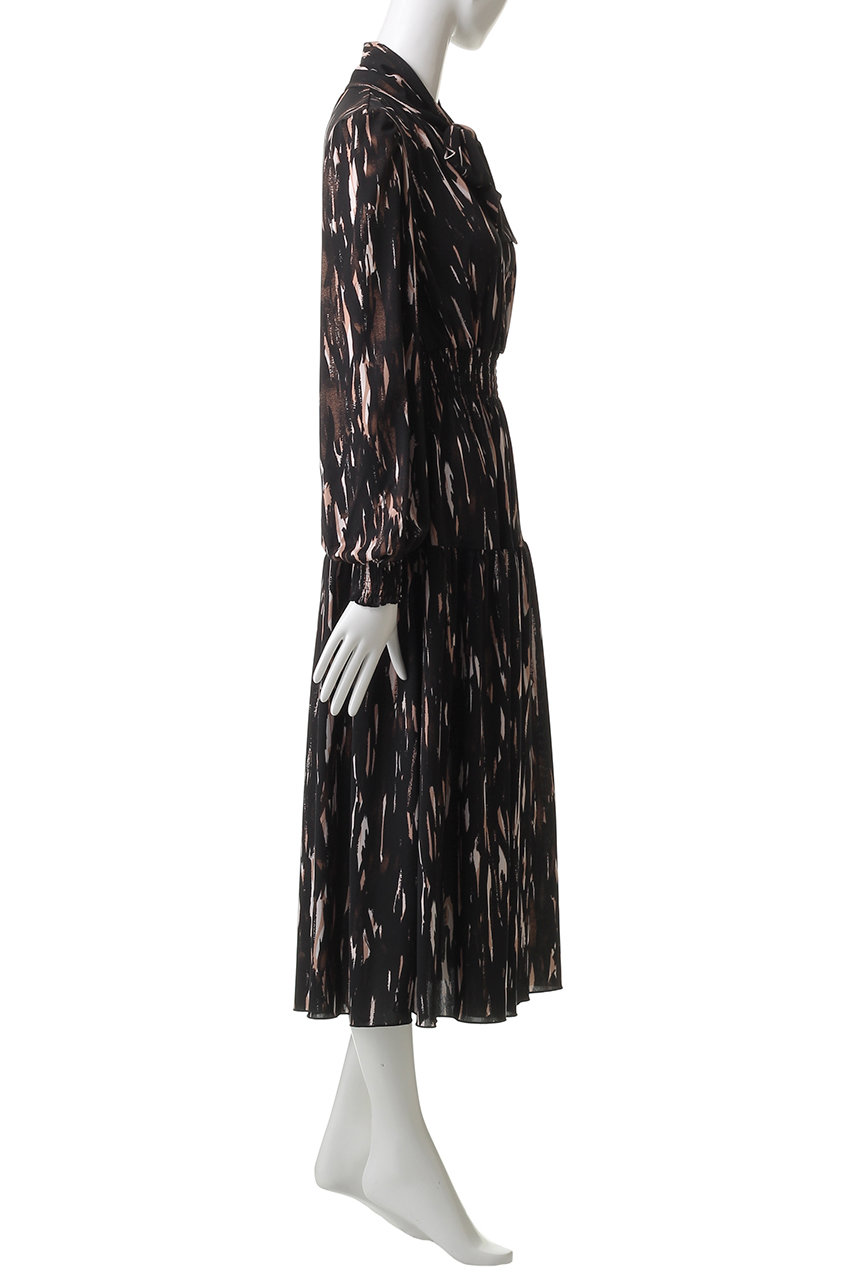 CORCOVADO(コルコバード)｜プリントボウタイリボンドレス