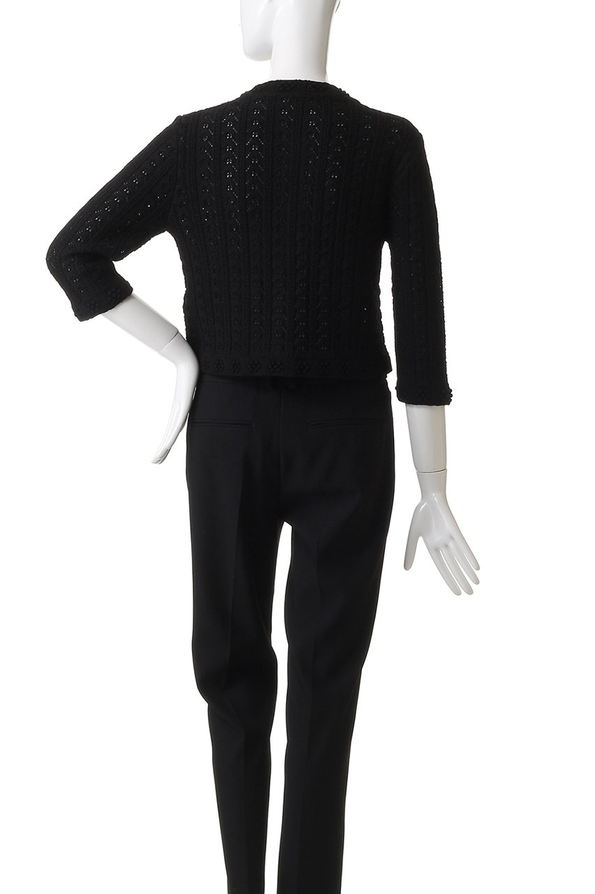 CORCOVADO(コルコバード)｜ソフトファインヤーンカーディガン/ブラック