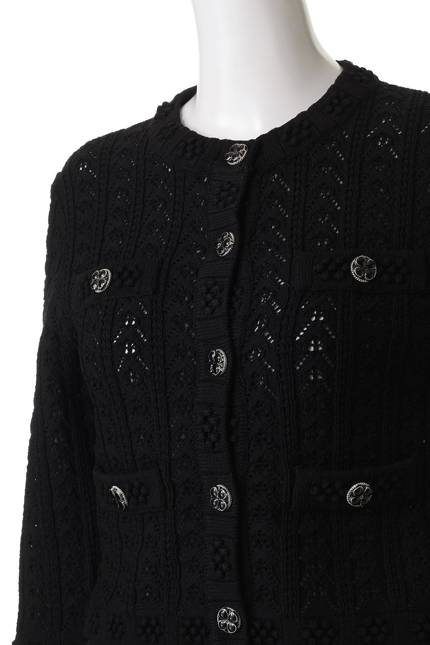 CORCOVADO(コルコバード)｜ソフトファインヤーンカーディガン/ブラック