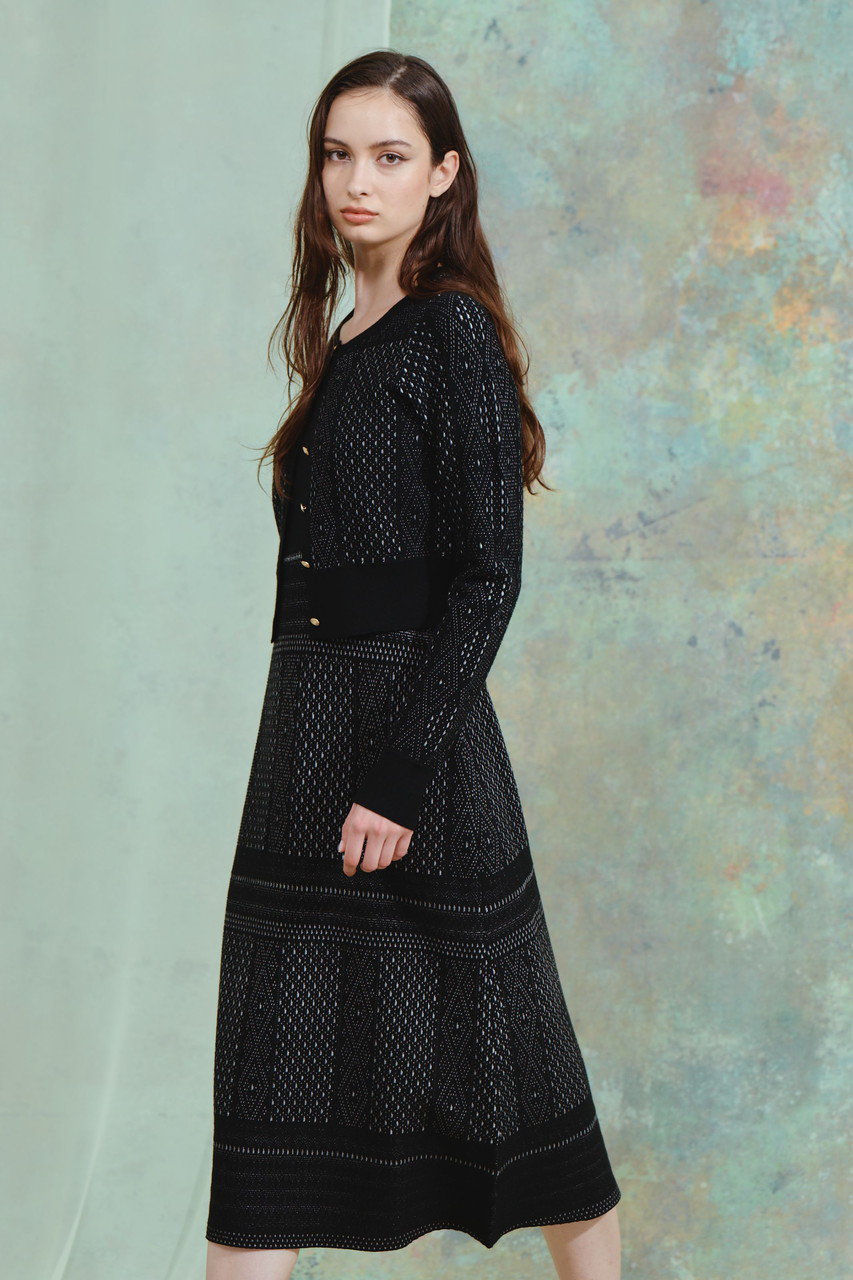 CORCOVADO(コルコバード)｜レーシージャカードドレス/ブラック の通販