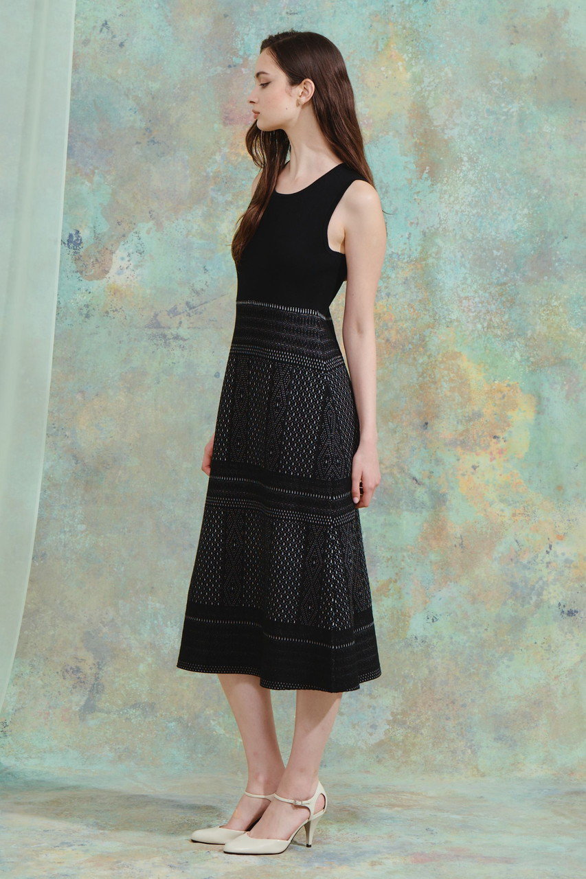 CORCOVADO(コルコバード)｜レーシージャカードドレス/ブラック の通販