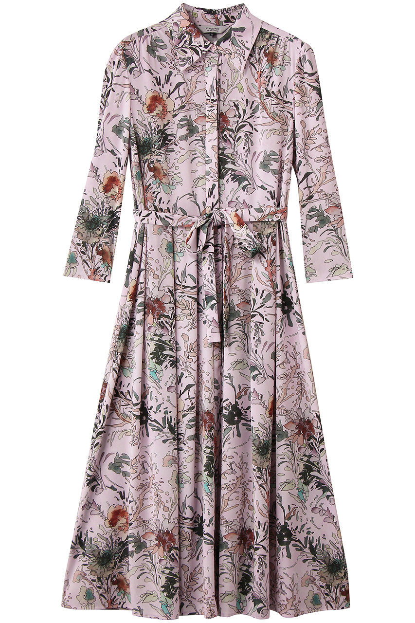 コルコバード/CORCOVADOのウエストリボンシャツドレス(アペリア/3801-161-261)