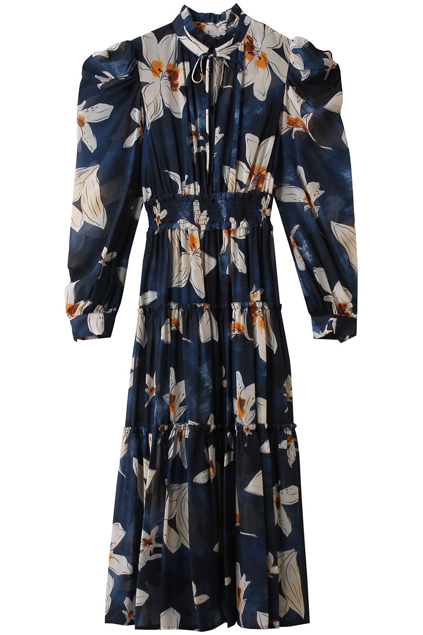 コルコバード/CORCOVADOのカラーシフォンドレス(カラー/3801-180-261)