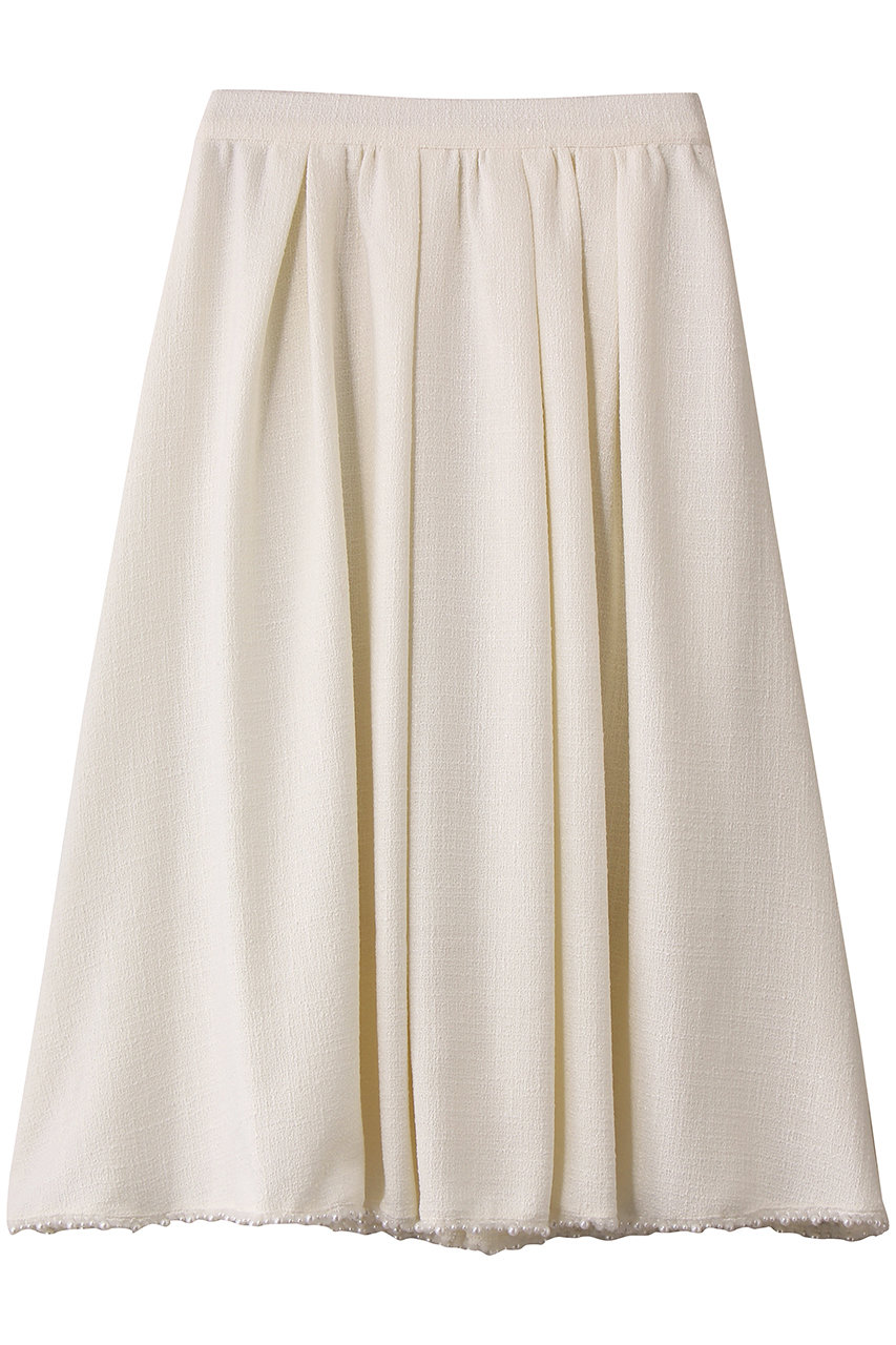 パールトリムツイードスカート