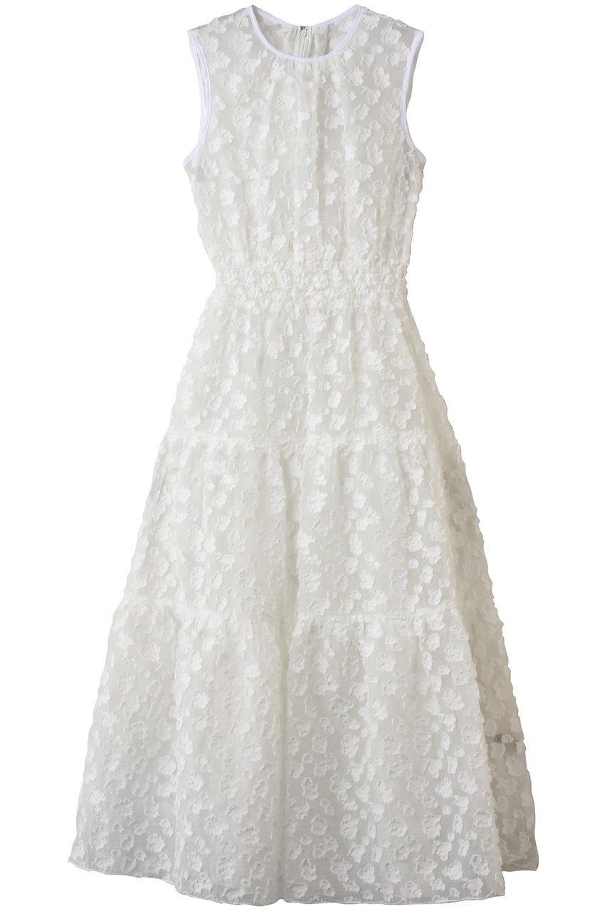コルコバード/CORCOVADOのカットジャカードドレス(ホワイト/3801-150-262 O P)