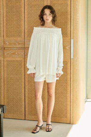 コルコバード/CORCOVADOのオフショルダーラッシュガードトップス(180400/180401)