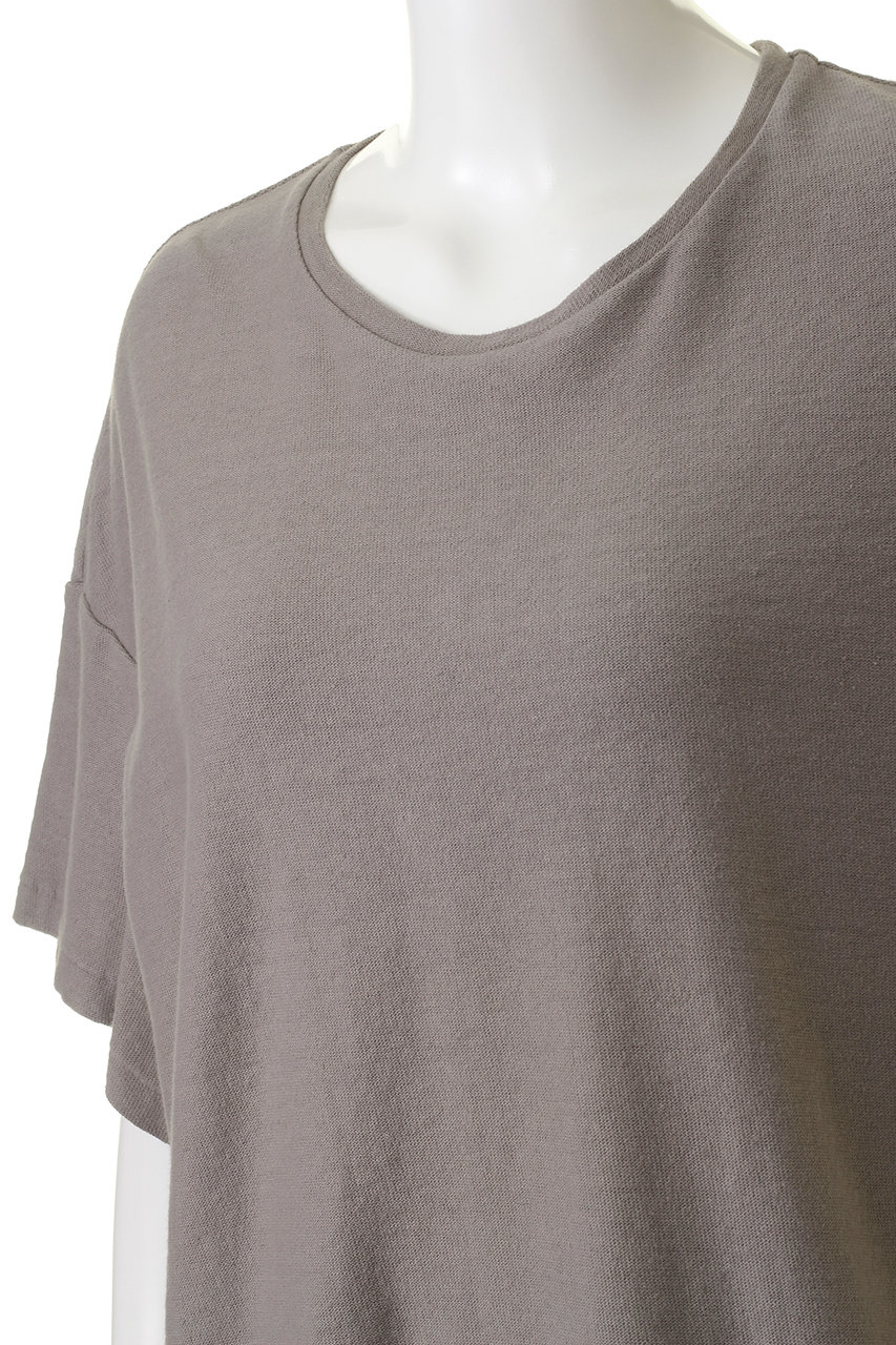GREYCHORD(グレーコード)｜HELEN スリットTシャツ/ELEPHANT GREY の 
