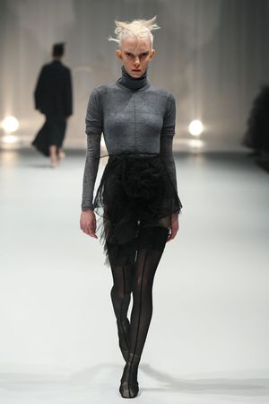 シアーレース ハイネックトップス