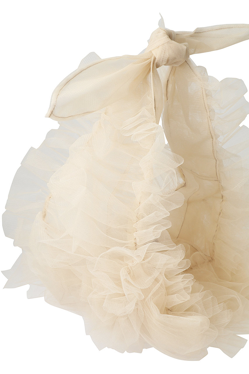 Chika Kisada(チカ キサダ)｜2WAY チュール バッグ/ベージュ の通販 