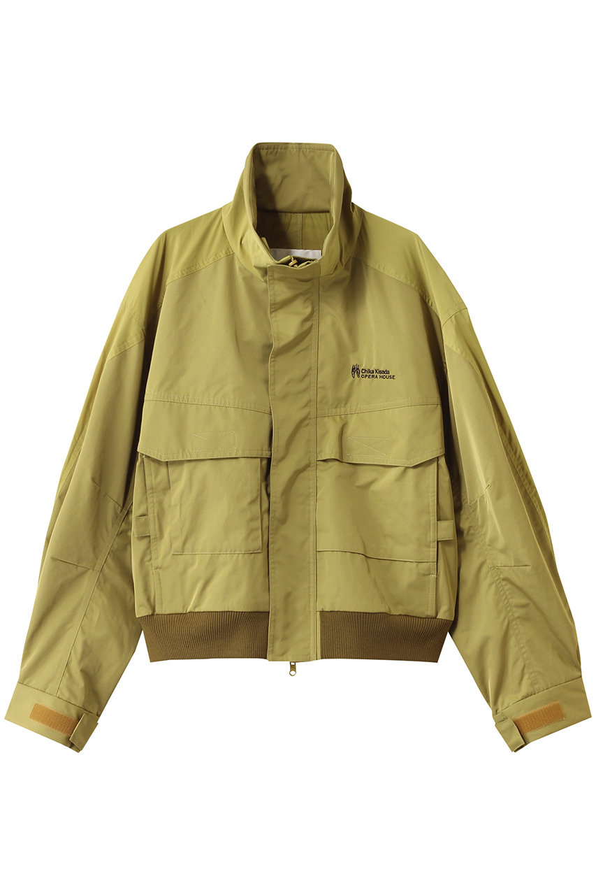 Chika Kisada リバーシブル ミリタリー ブルゾン (カーキ, 1) チカ キサダ ELLE SHOP Chika Kisada リバーシブル ミリタリー ブルゾン (カーキ, 1) チカ キサダ ELLE SHOP