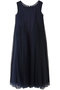リバーシブル チュール ワンピース チカ キサダ/Chika Kisada ネイビー