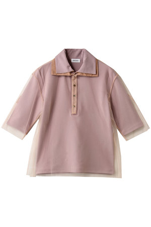 チカ キサダ/Chika Kisadaのチュール レイヤー 襟付きプルオーバー(110100/110102)