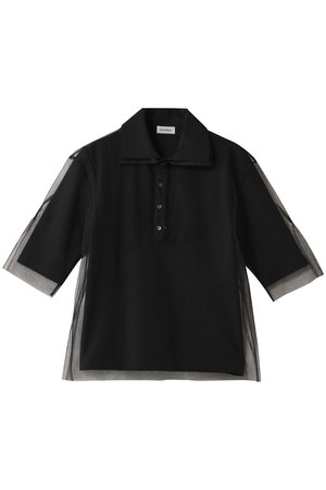 チカ キサダ/Chika Kisadaのチュール レイヤー 襟付きプルオーバー(110100/110102)