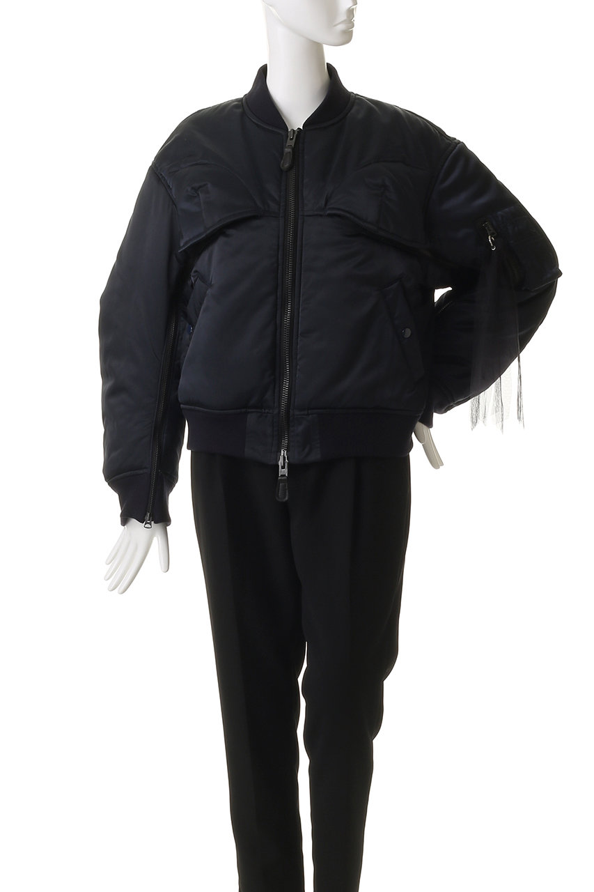 Chika Kisada(チカ キサダ)｜オーバーサイズ ナイロン MA-1