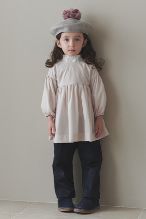 マールマール/MARLMARLの【BABY】お食事エプロン eureka graph black 80-90cm(200200/200299)