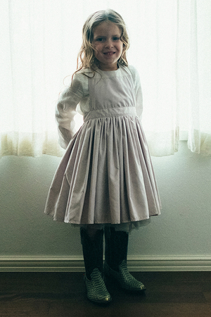 マールマール/MARLMARLの【KIDS】お食事エプロン bouquet navy 100-110cm(200200/200299)