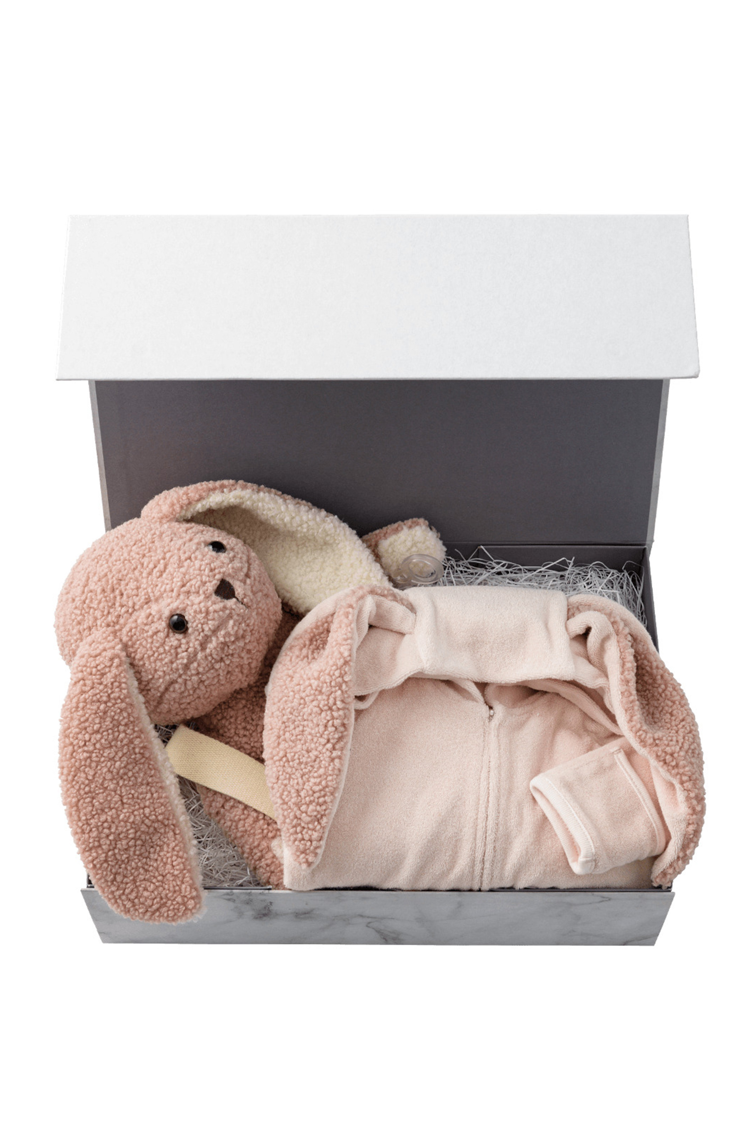 ＜ELLE SHOP＞ MARLMARL 【Baby】多機能ぬいぐるみ＋ナイトウエア sweet dream box (MAU1(ピンク) 60-70?) マールマール ELLE SHOP