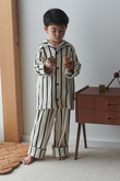 【KIDS】ナイトウェア calmy stripe/110-120 110-120cm