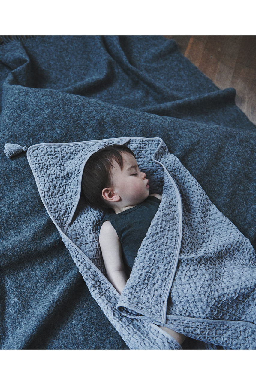 【Baby＆Kids】オーガニックフード付きタオル hooded towel