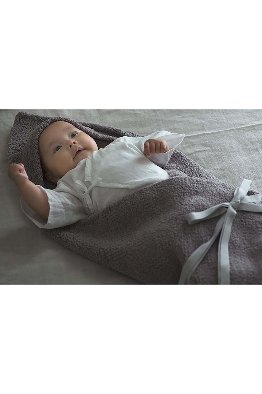 MARLMARL(マールマール)｜【Baby＆Kids】ブランケット hooded blanket/charcoal  の通販｜ELLESHOP・(エル・ショップ)