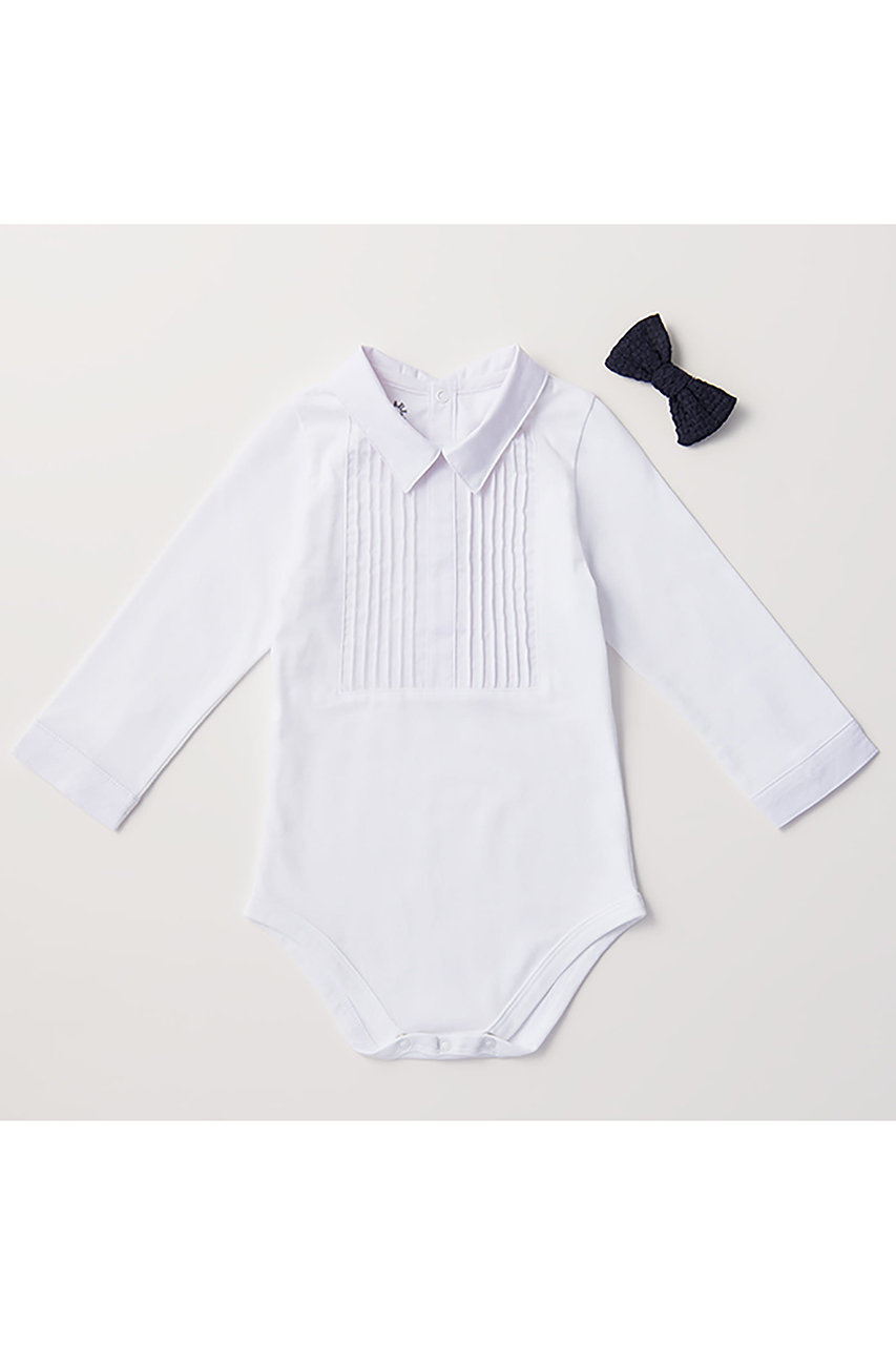 MARLMARL(マールマール)｜【Baby】bodysuits 1 /pintuck white の通販