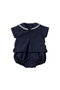 【Baby】paddle rompers マールマール/MARLMARL navy