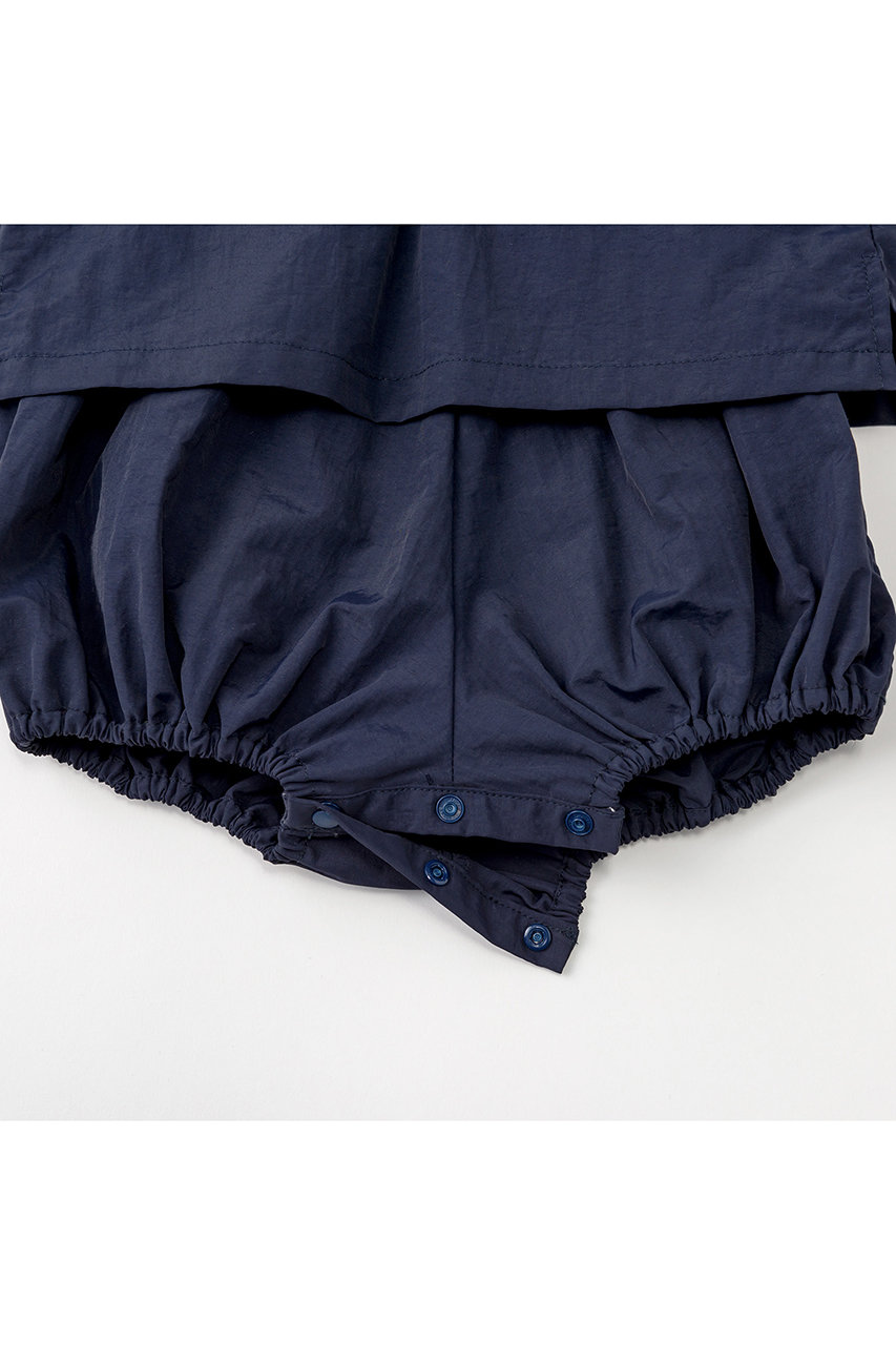 MARLMARL(マールマール)｜【BABY】paddle rompers pindot 80-90cm/navy