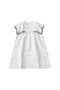 【Baby＆Kids】paddle dress マールマール/MARLMARL white